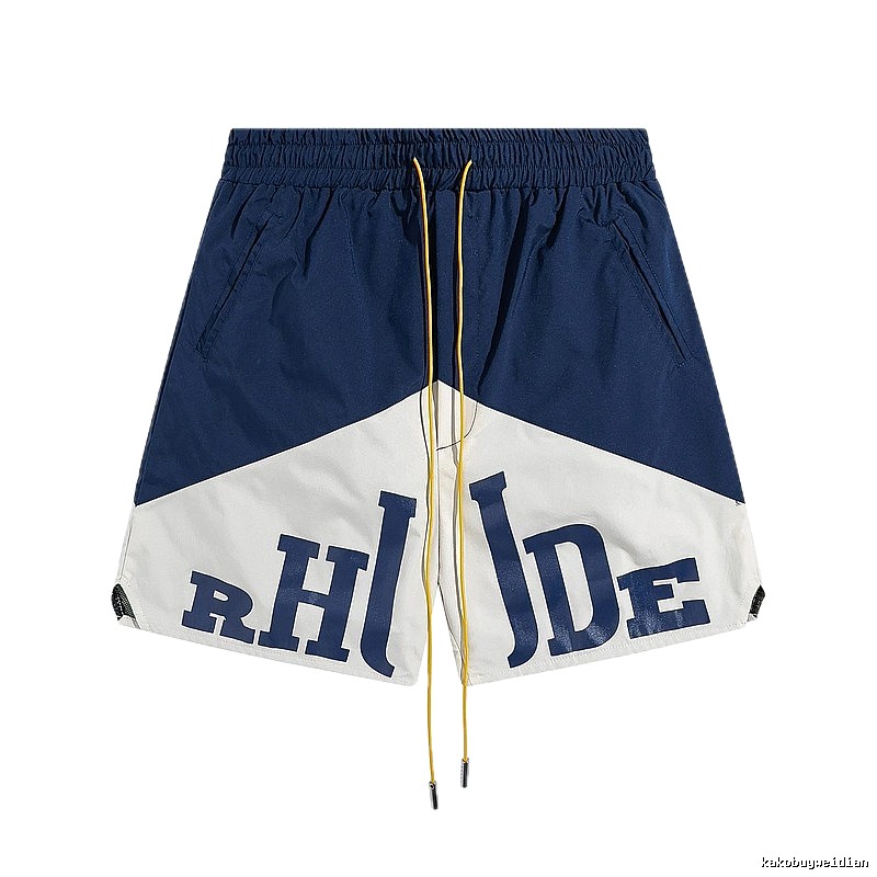 RHUDE Color - Blocking Sports Shorts