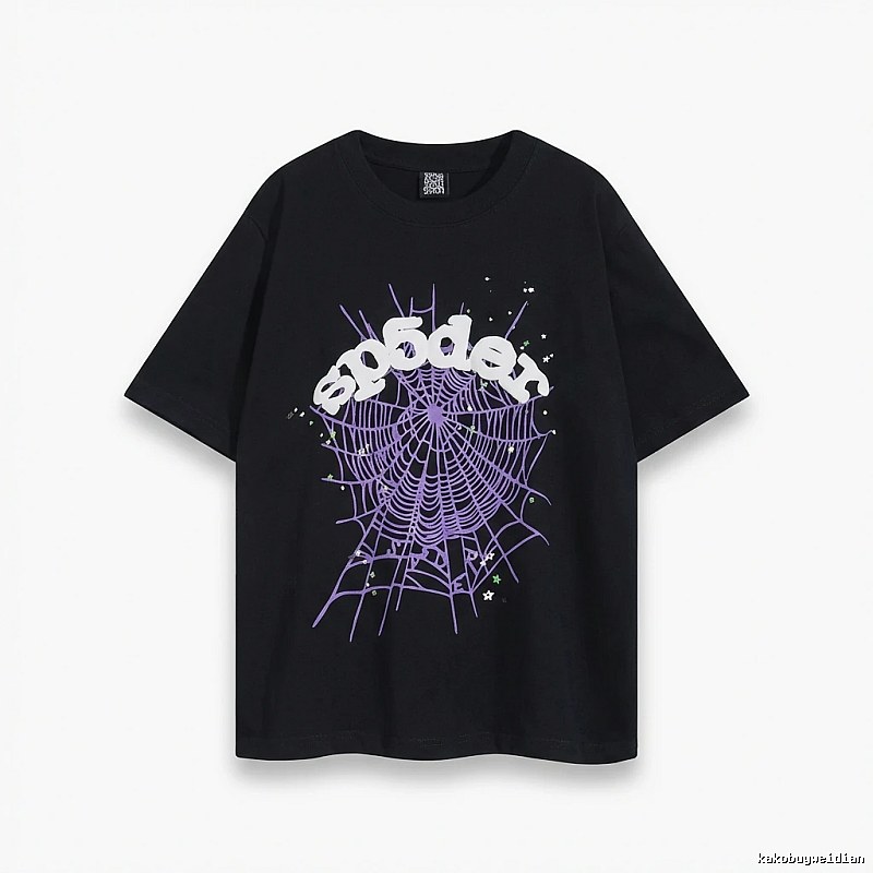 Sp5der Spider Web Dark Style T-shirt