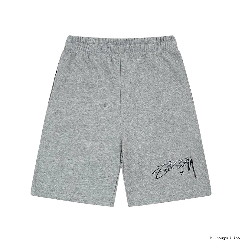 Stussy basic gray shorts