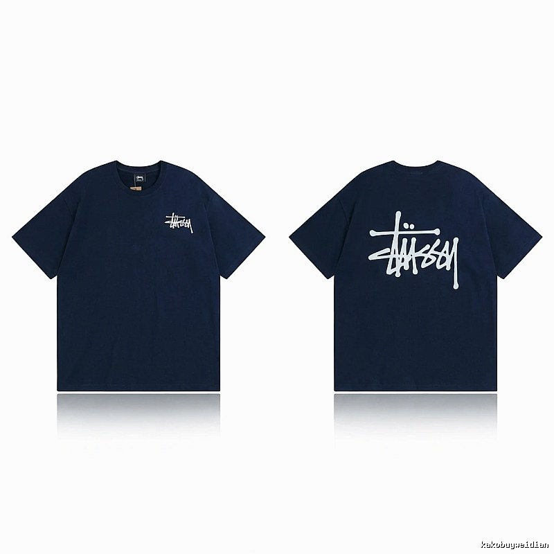 Stussy basic style minimalist T-shirt