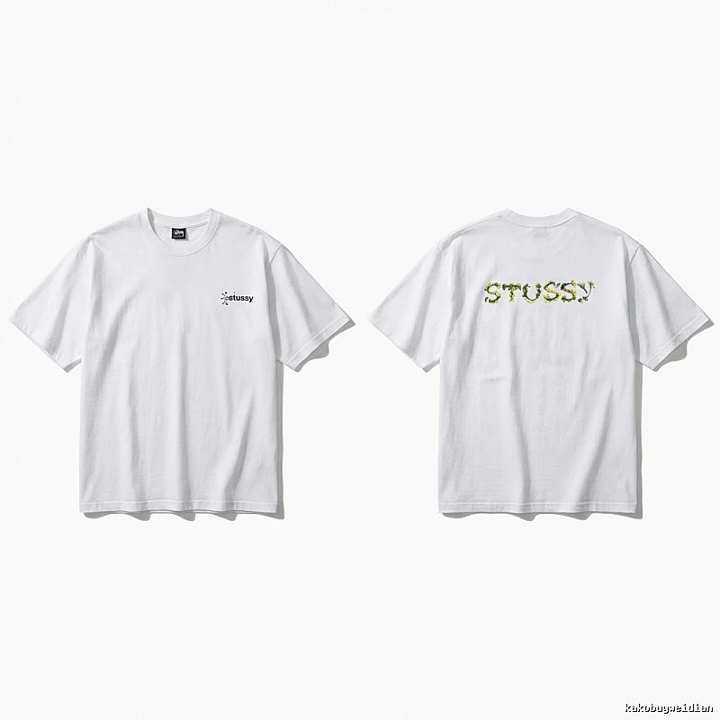 Stussy basic white T-shirt