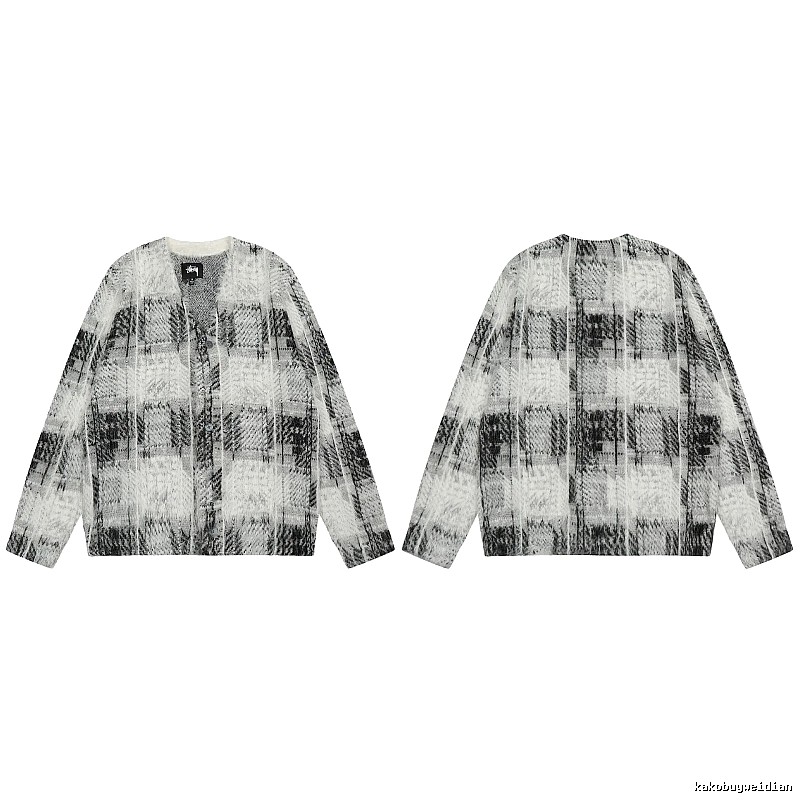 Stussy Gray Swirl Graphic SweatShirt Gift Ready