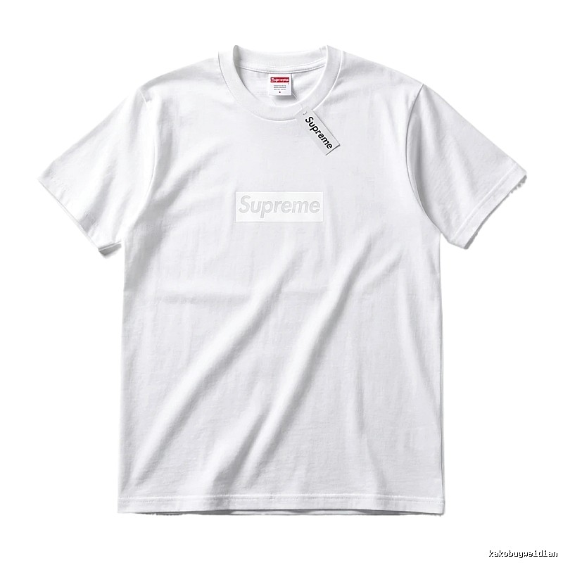 Supreme basic simple white T-shirt