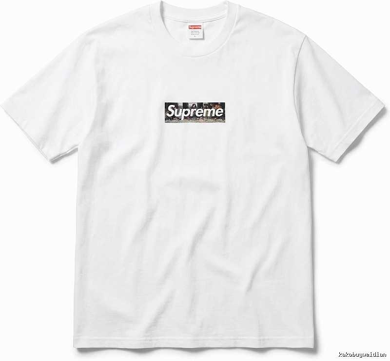 Supreme Retro Style White T-shirt