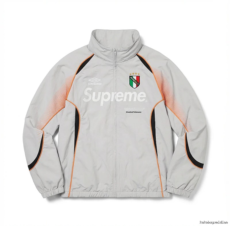 Supreme sporty light gray jacket