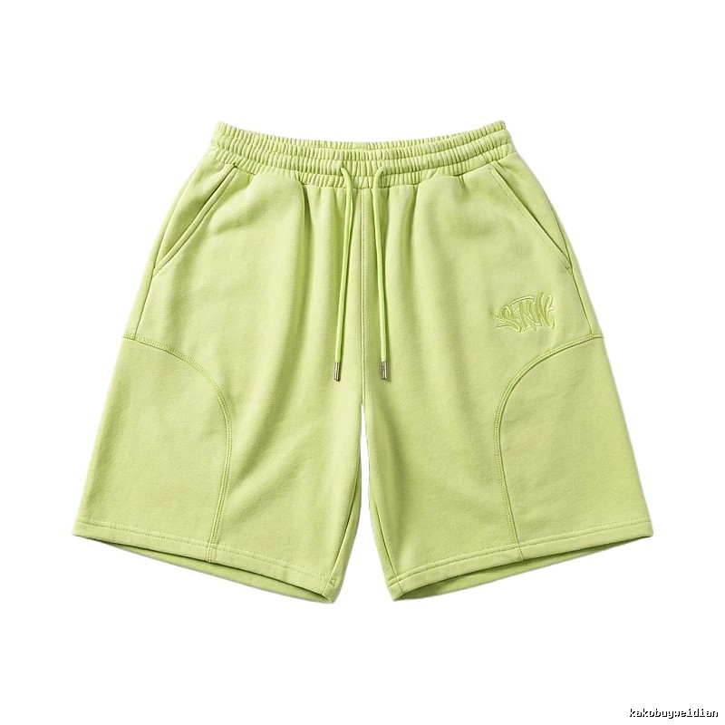 SynaWorld casual light green shorts