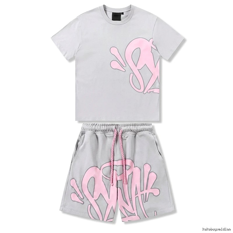 SynaWorld Graffiti Style Gray-Pink Set