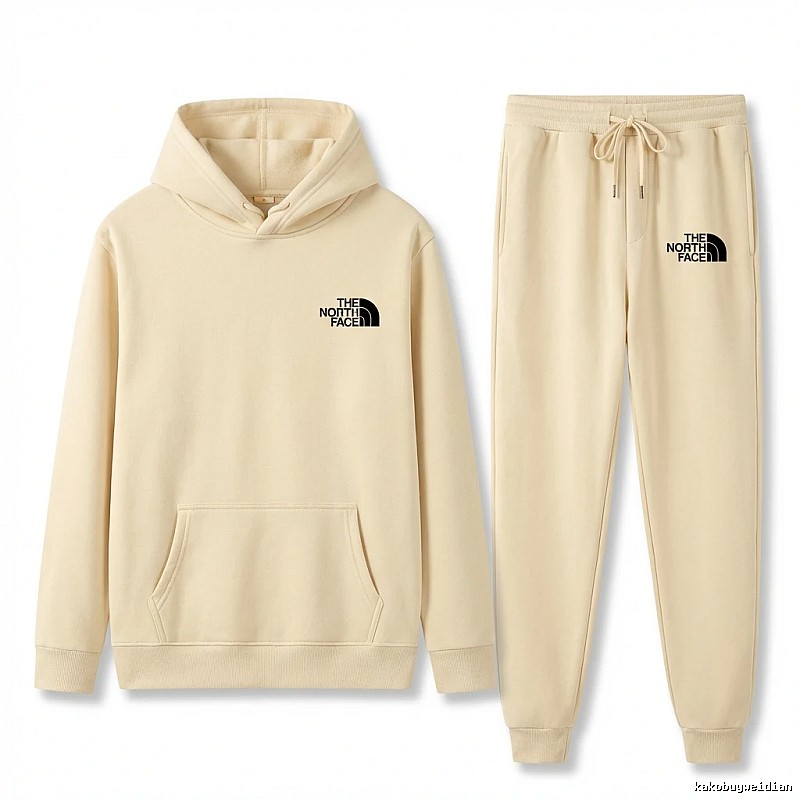 The North Face Simple Style Beige Suit