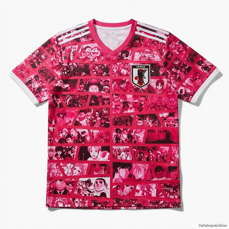 Tokyo Ghoul anime-style red short-sleeve
