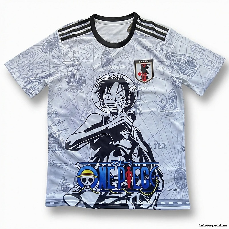 Tokyo Ghoul black-and-white anime-style T-shirt