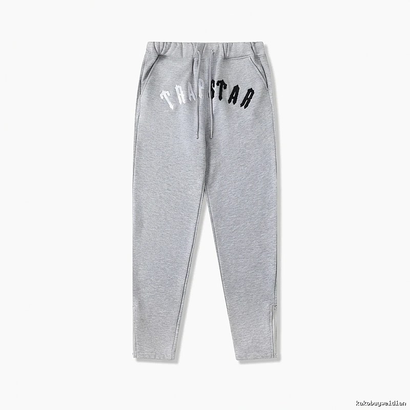 Trapstar Letter Style Grey Sweatpants