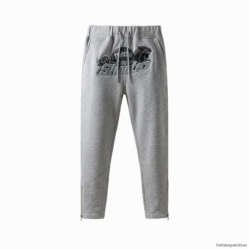 Trapstar - printed casual - style grey pants