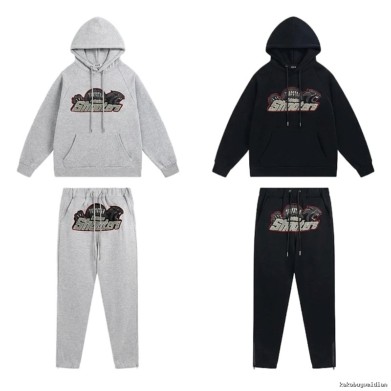 Trapstar sporty grey/black suit set