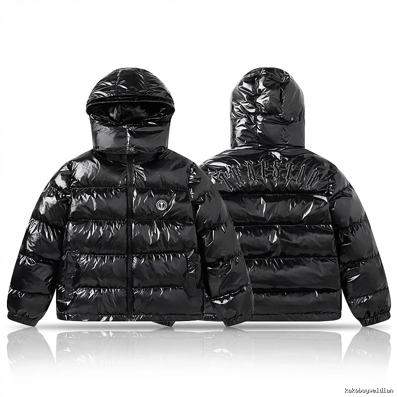 Trapstar Trendy Glossy Black Down Jacket