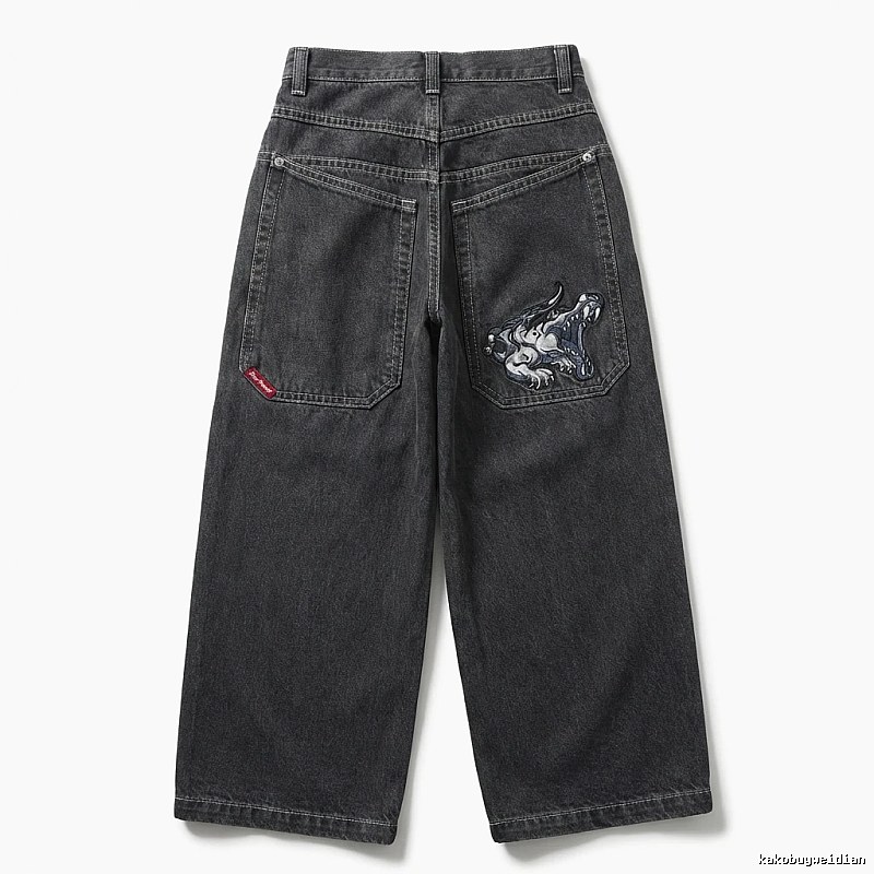 Y2K dark style jeans